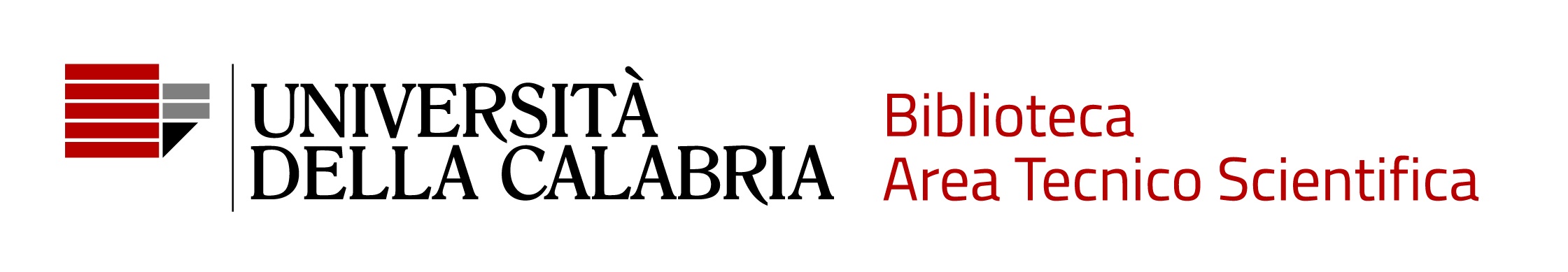 Logo Biblioteca Scientifica Universit della Calabria